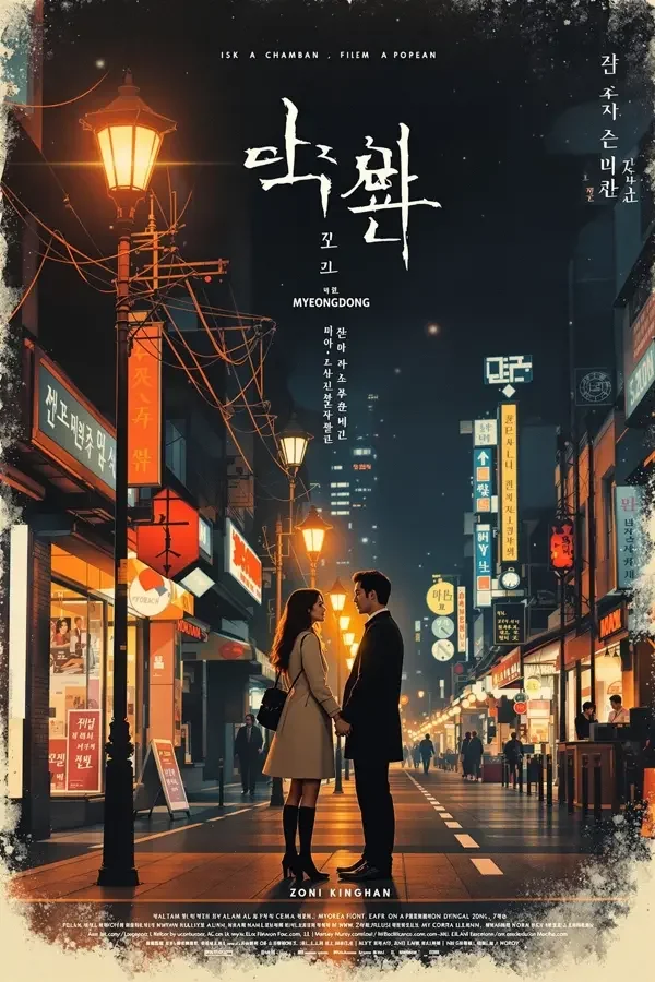 明洞恋人海报 · 日韩电影在线 明洞恋人(명동 연인)韩国爱情、都市电影海报
