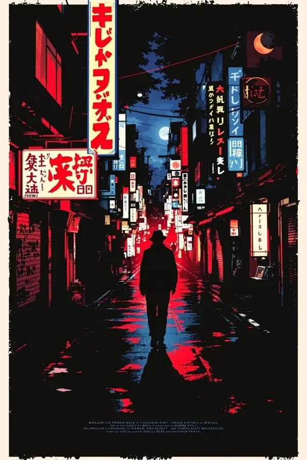 新宿夜行海报 · 日韩电影在线 新宿夜行(新宿夜行)日本都市、悬疑电影海报